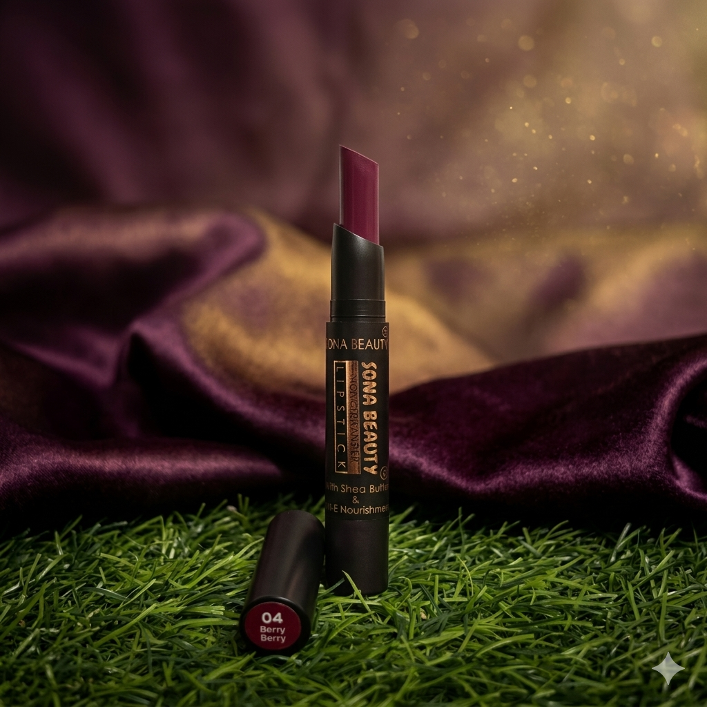 NON TRANSFER LIPSTICK, BERRY BERRY 04