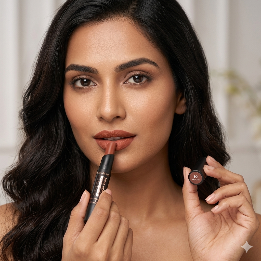NON TRANSFER LIPSTICK, MOCHA 10 - Image 2