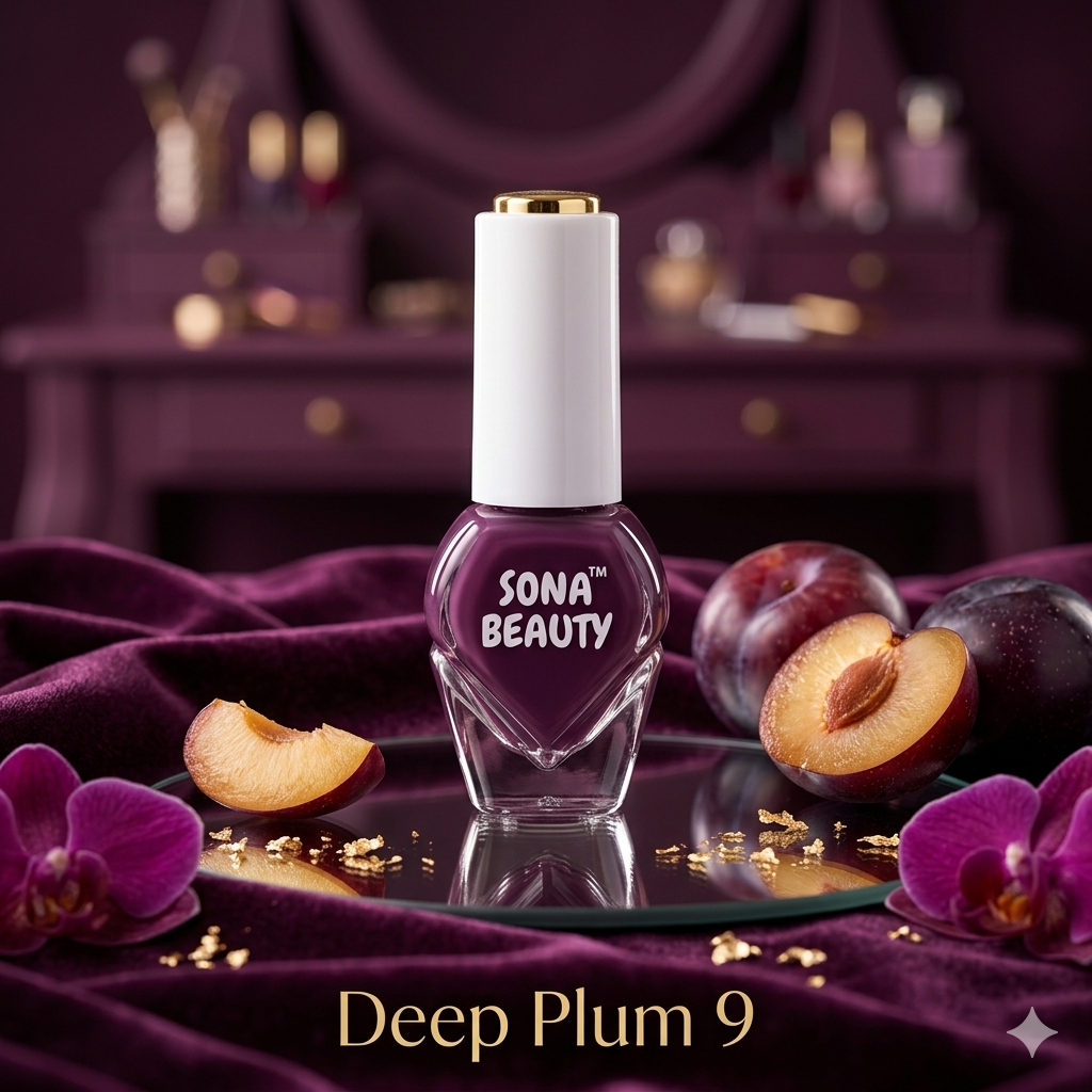 NAIL POLISH, DEEP PLUM 09