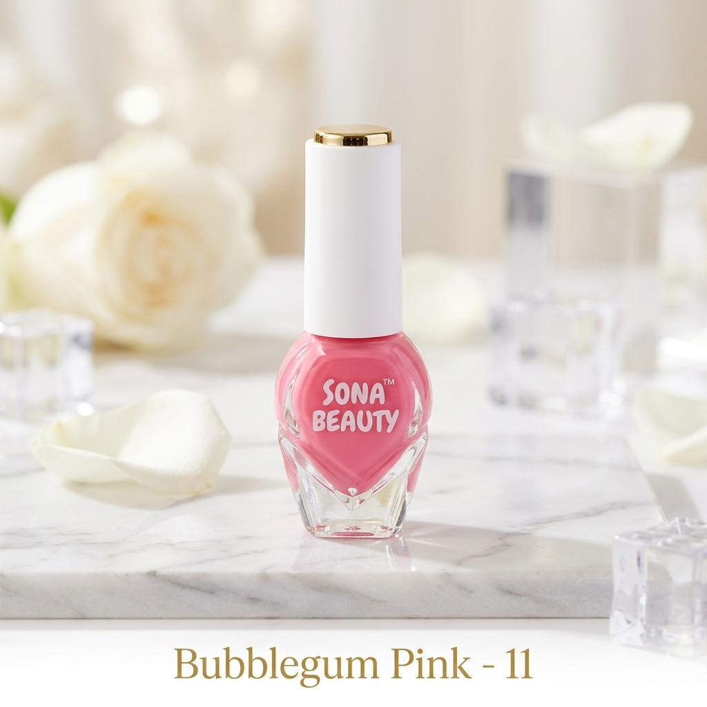 NAIL POLISH, BUBBLEGUM PINK 11