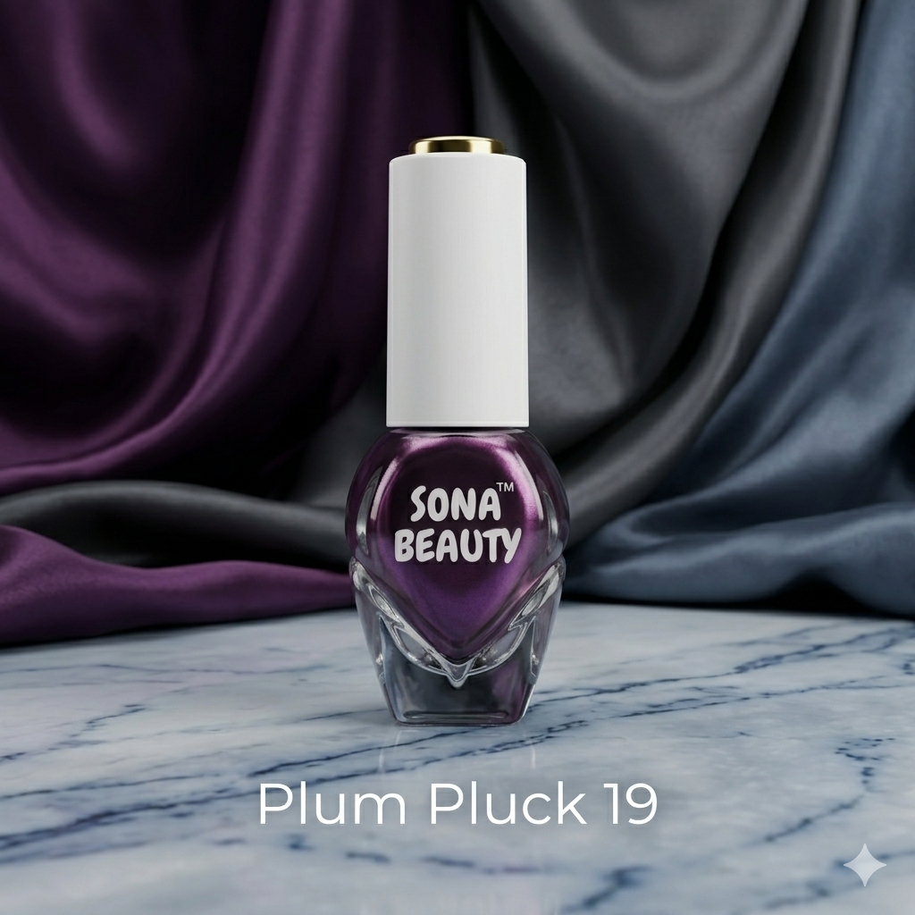 NAIL POLISH, PLUM PLUCK 19