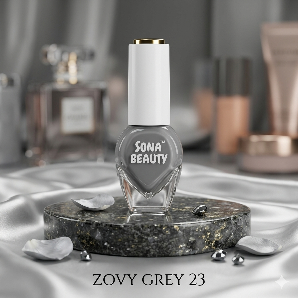 NAIL POLISH, ZOVY GREY 23