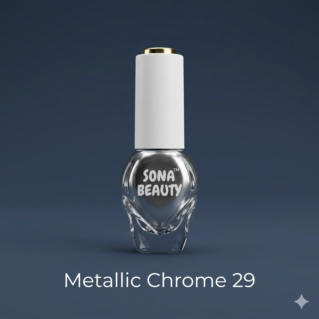 NAIL POLISH, METTALLIC CHROME 29