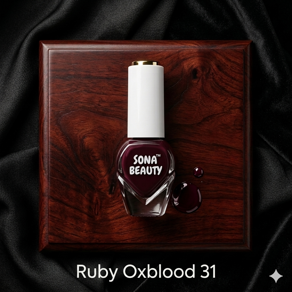 NAIL POLISH, RUBY OXBLOOD 31