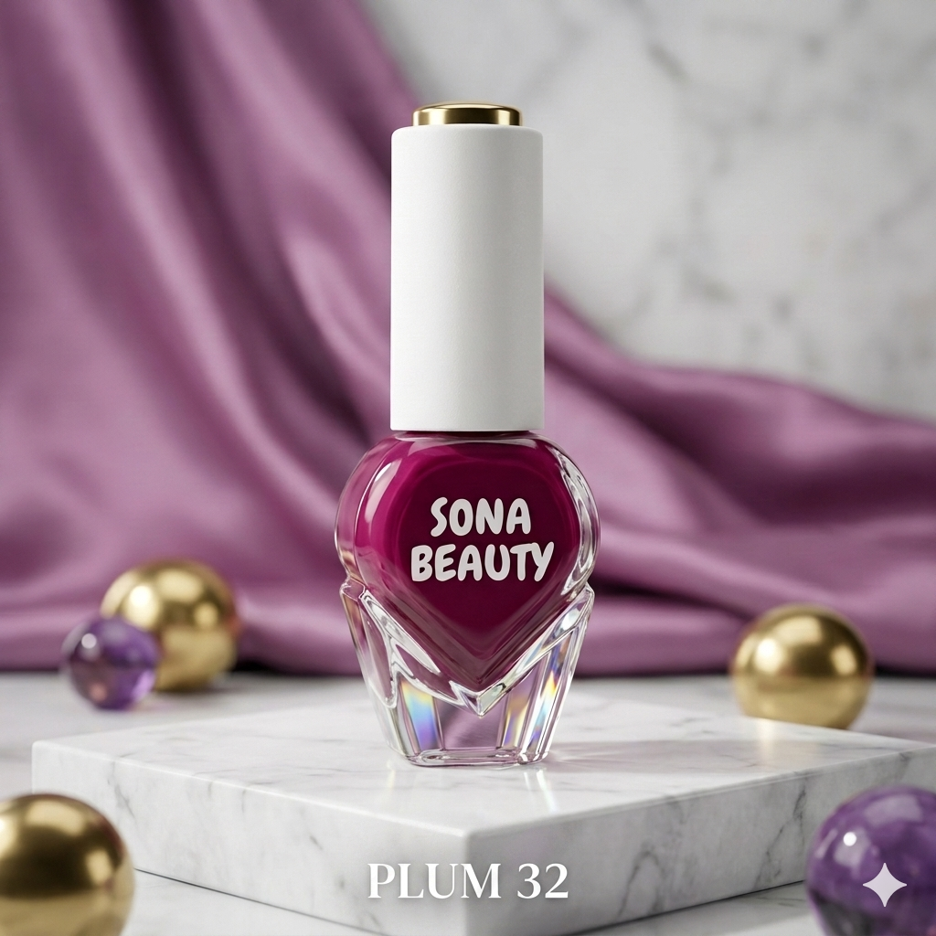NAIL POLISH, PLUM 32