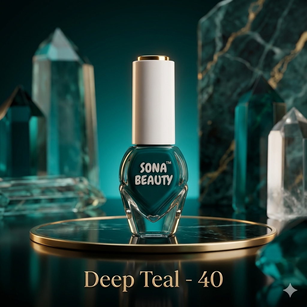 NAIL POLISH, DEEP TEAL 40