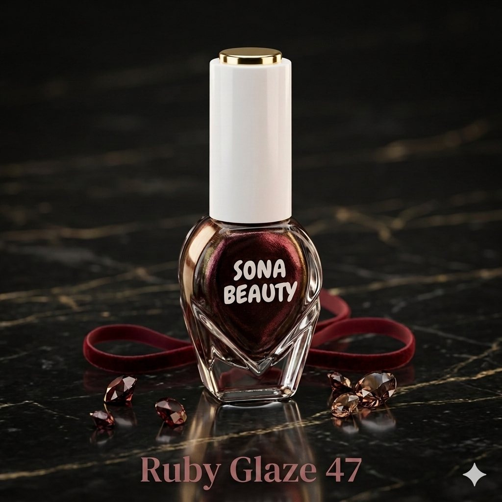 NAIL POLISH, RUBY GLAZE 47