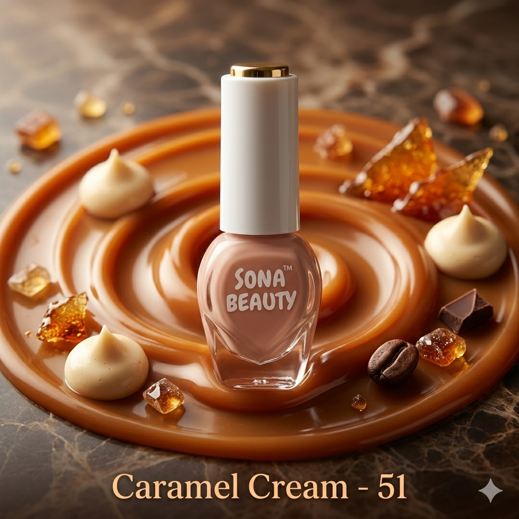 NAIL POLISH, CARAMEL CREAM 51