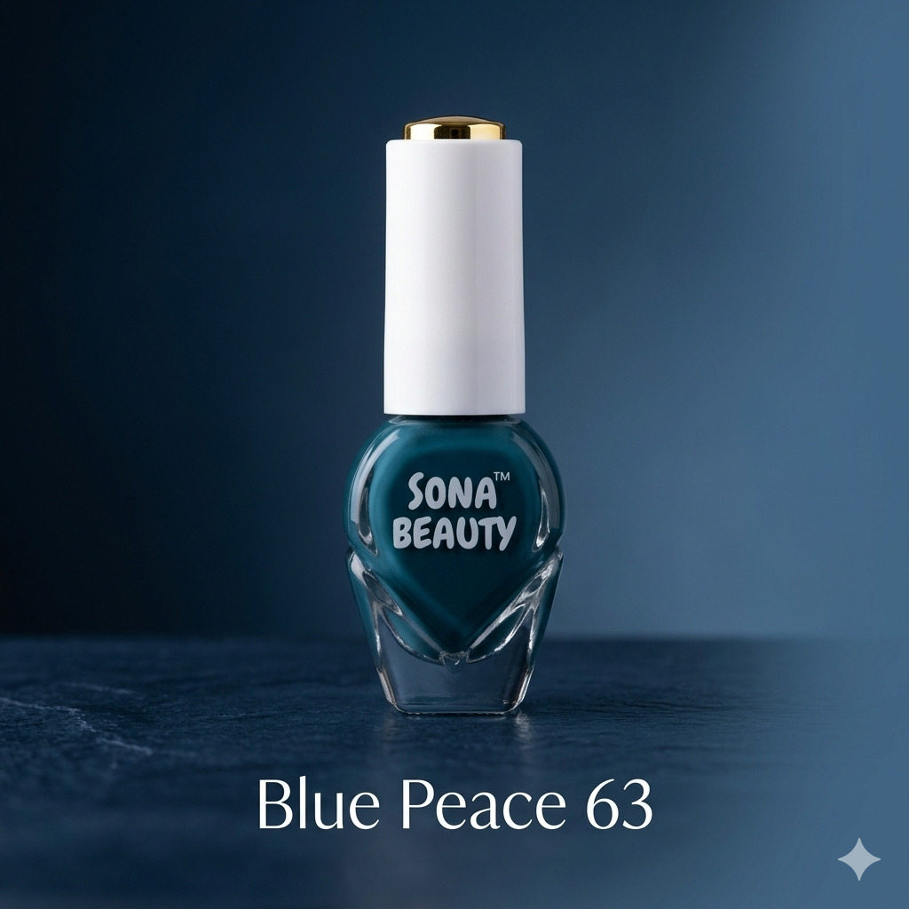NAIL POLISH, BLUE PEACE 63