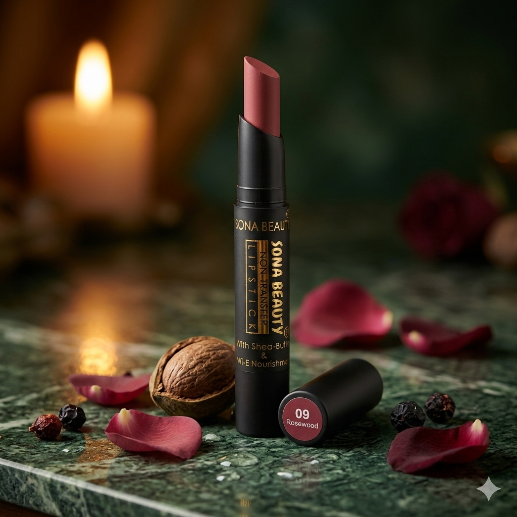 NON TRANSFER LIPSTICK, ROSEWOOD 09